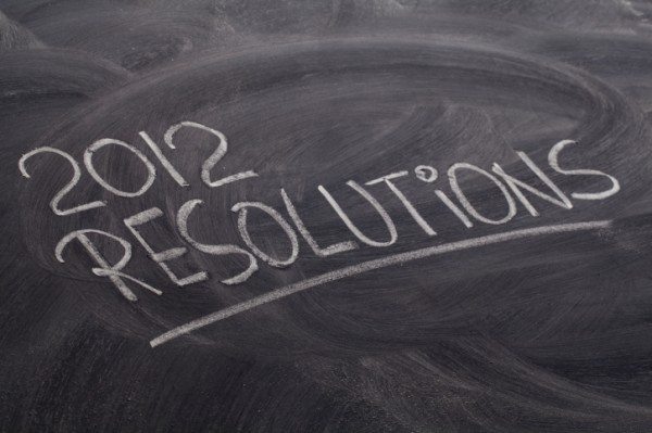 2012 resolutions