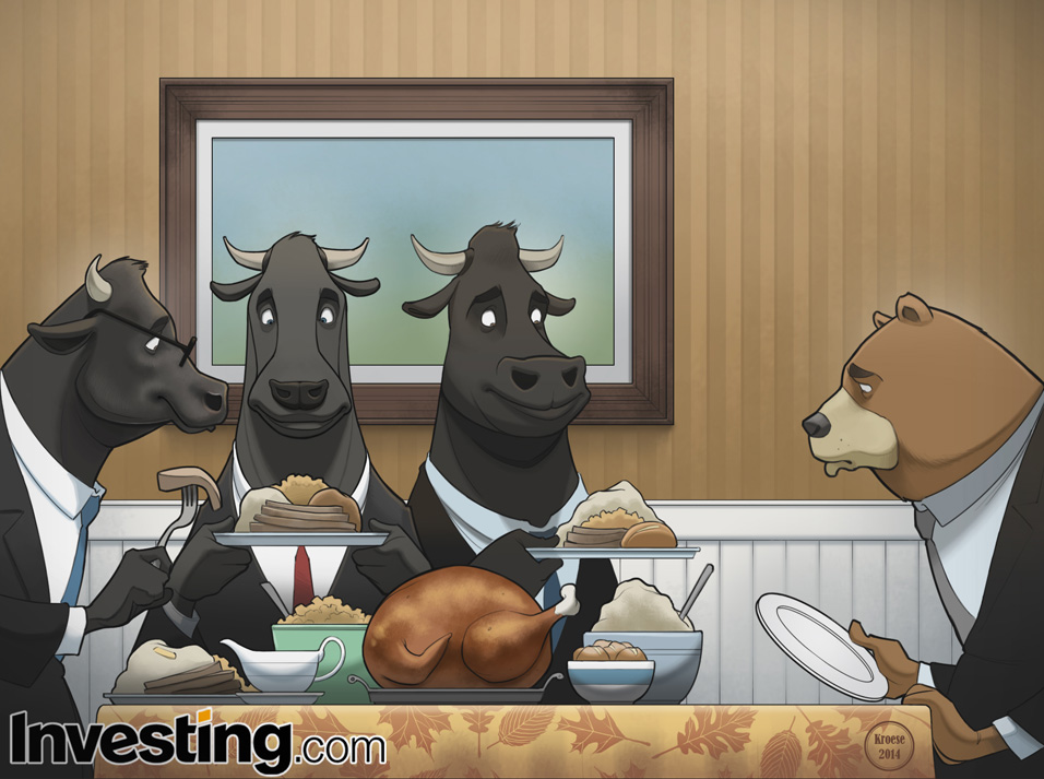 bulls feast on thanksgiving