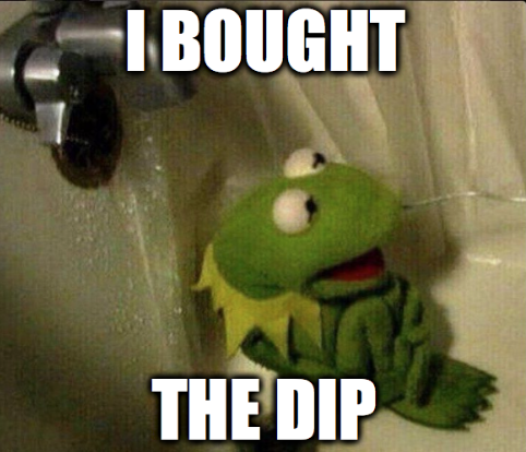 dip buying falling apart