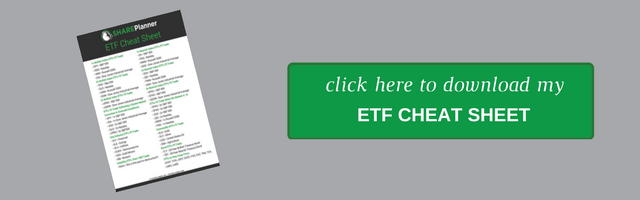 ETF Cheat Sheet
