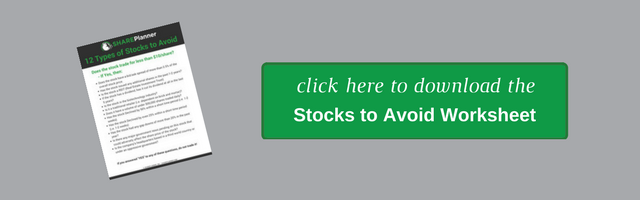 12 Stocks to Avoid Trading