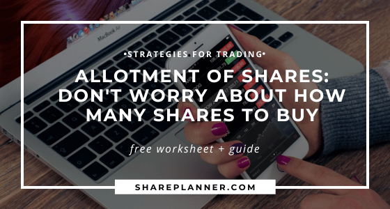 Understanding share allotment strategy
