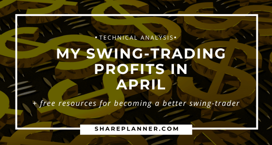 My Swing Trading Stock Returns in April