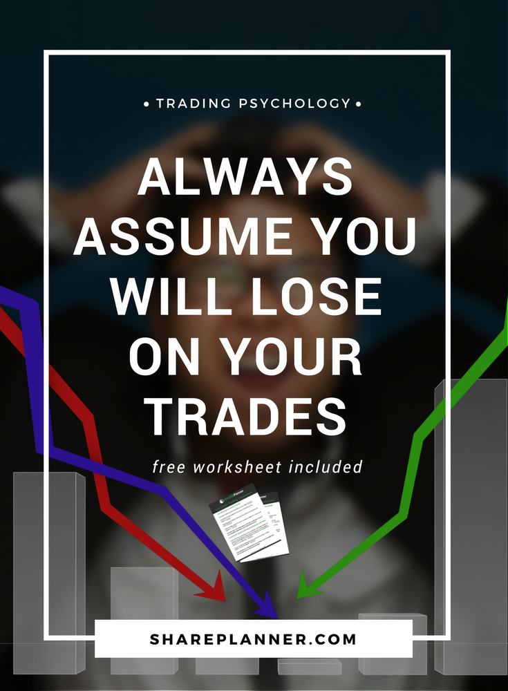 always assume you will lose on your trades