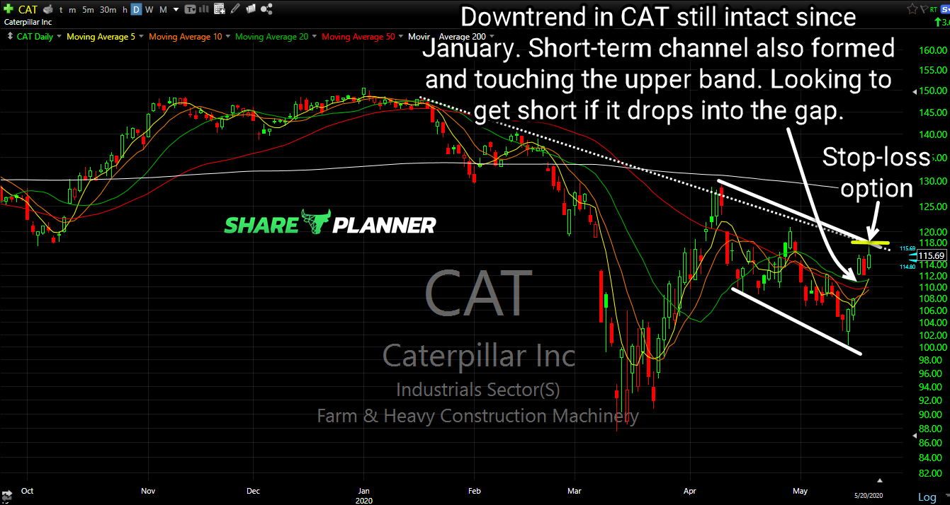 cat short setup