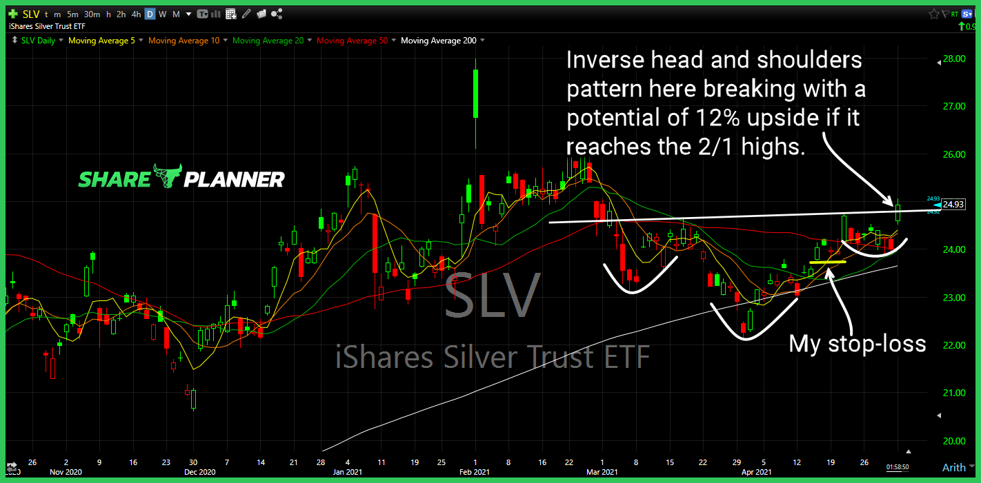 slv long setup