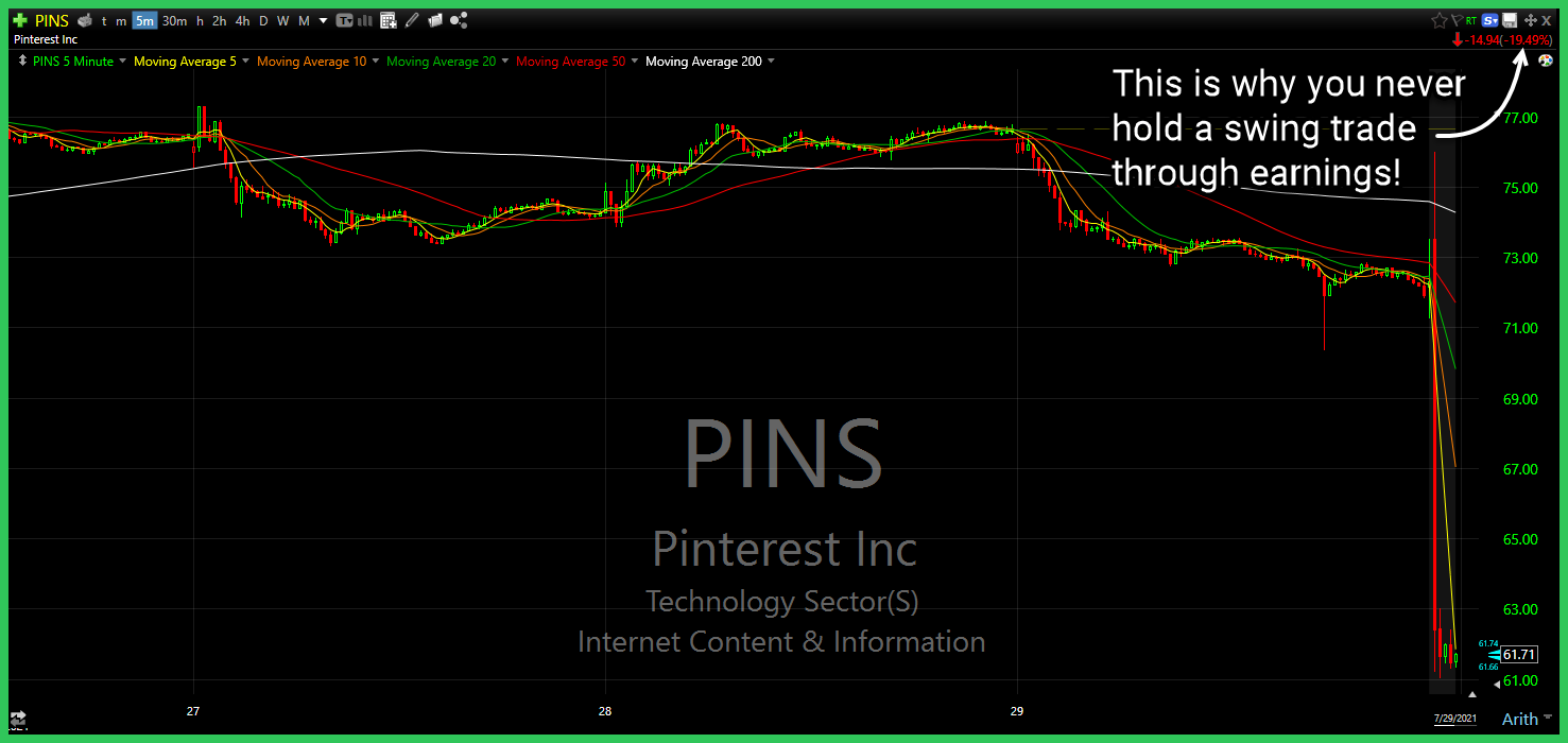 pins earnings