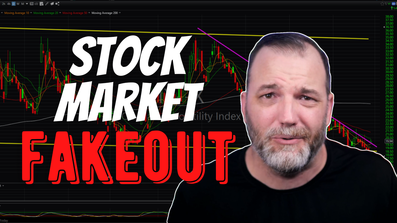 Stock Market Fake Out SharePlanner