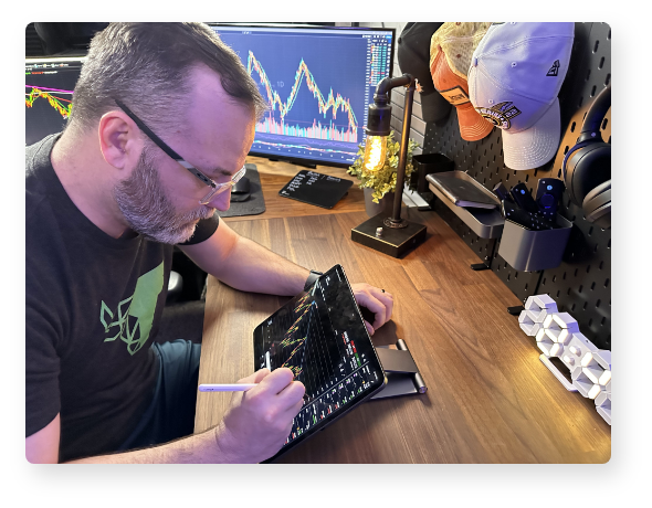 Ryan on tablet