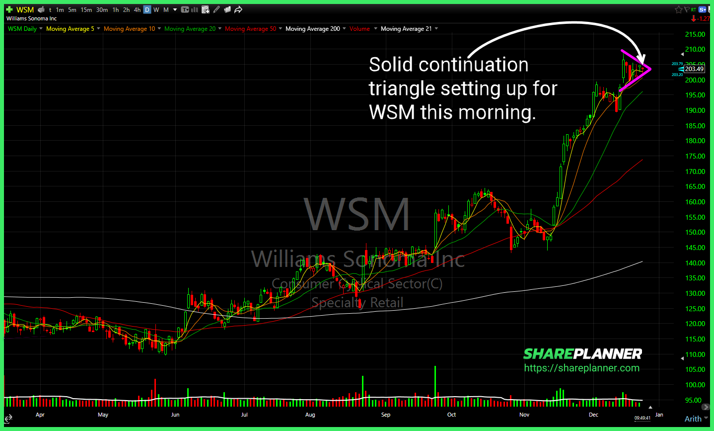 Williams Sonoma (WSM)