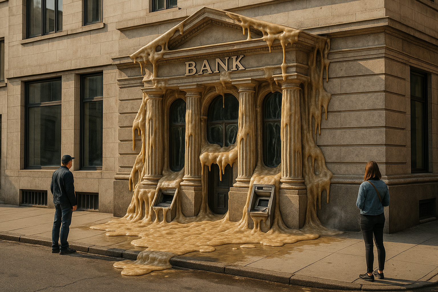 Regional banks selling off