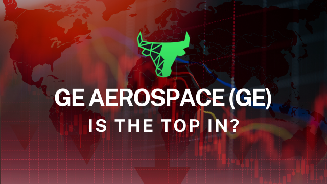 GE Aerospace (GE) topping pattern formed.