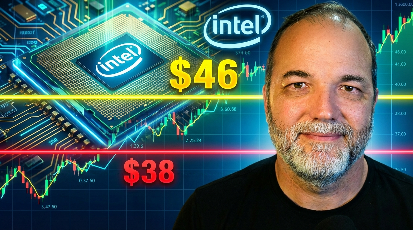 INTC earnings sell-off and what the chart shows as support and resistance.