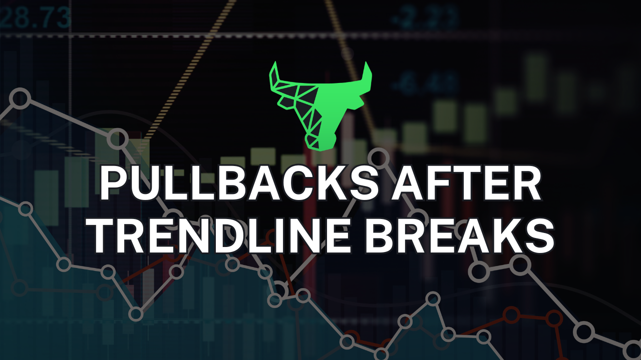 Healthy pullbacks after a trend-line break.
